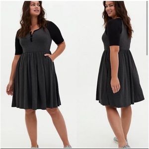 Torrid Super Soft Henley dress